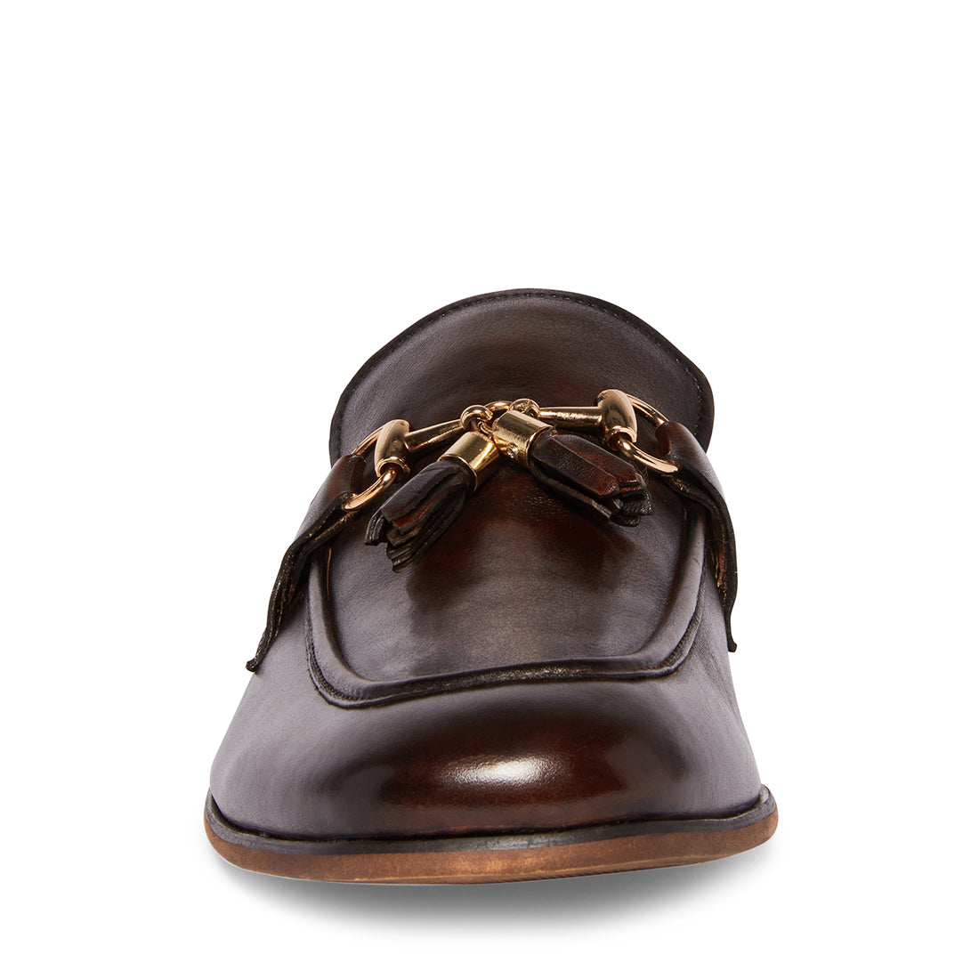 Idell Brown Leather Mocasines de Piel para Hombre