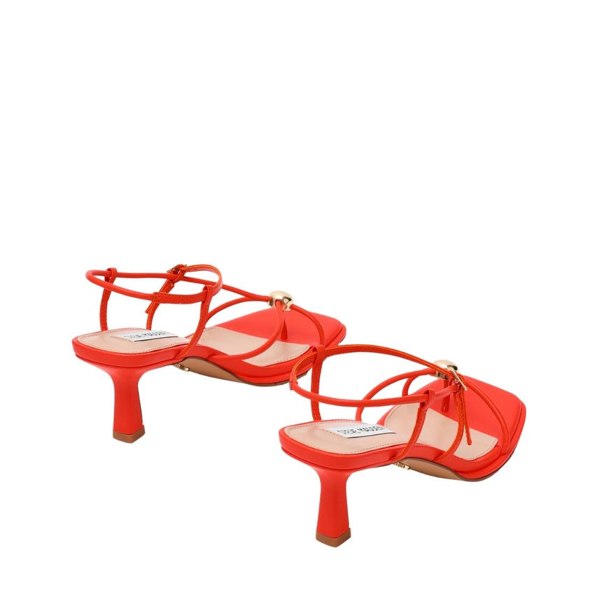 Jackpots Red Orange Sandalias de Tacón Naranjas Para Mujer
