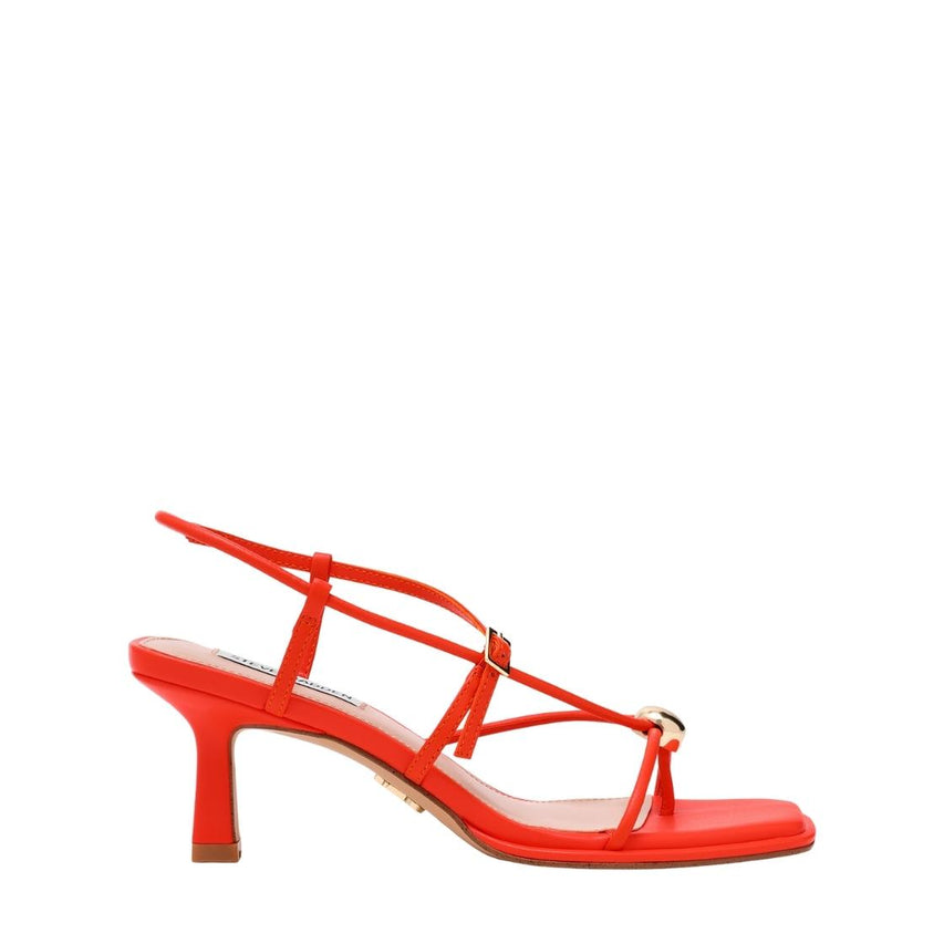 Jackpots Red Orange Leather