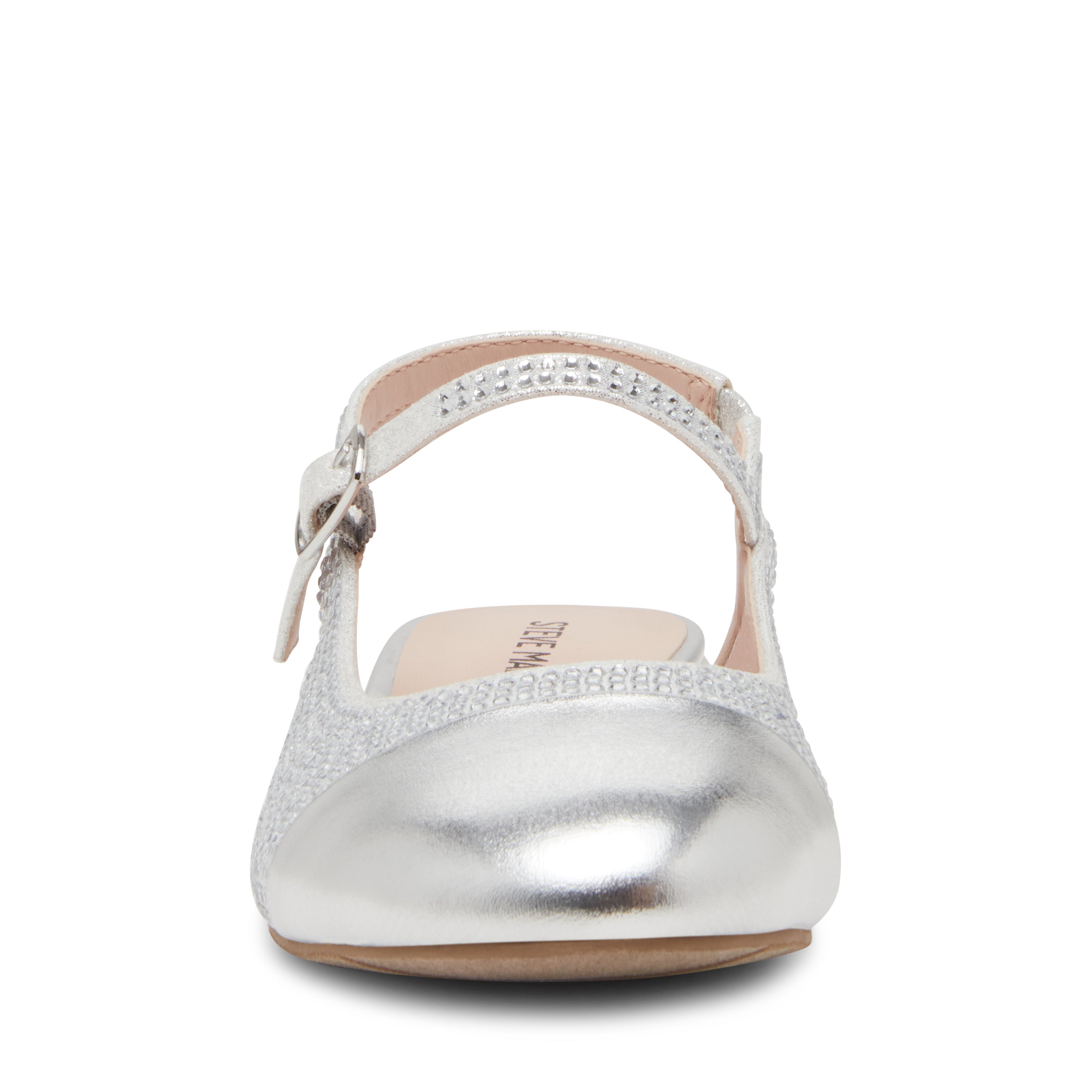 Jbelinda Silver Flats para Niña