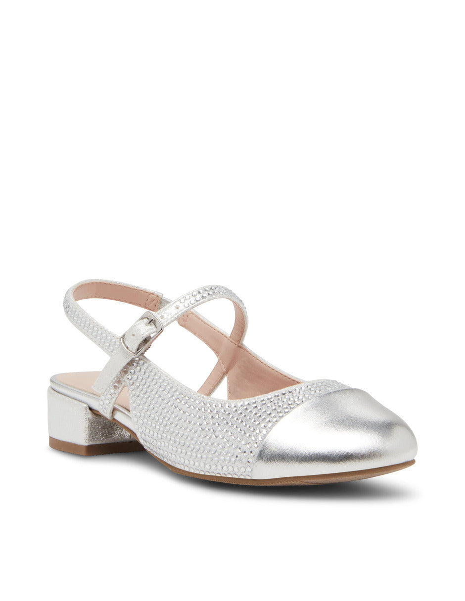 Jbelinda Silver Flats Plateados