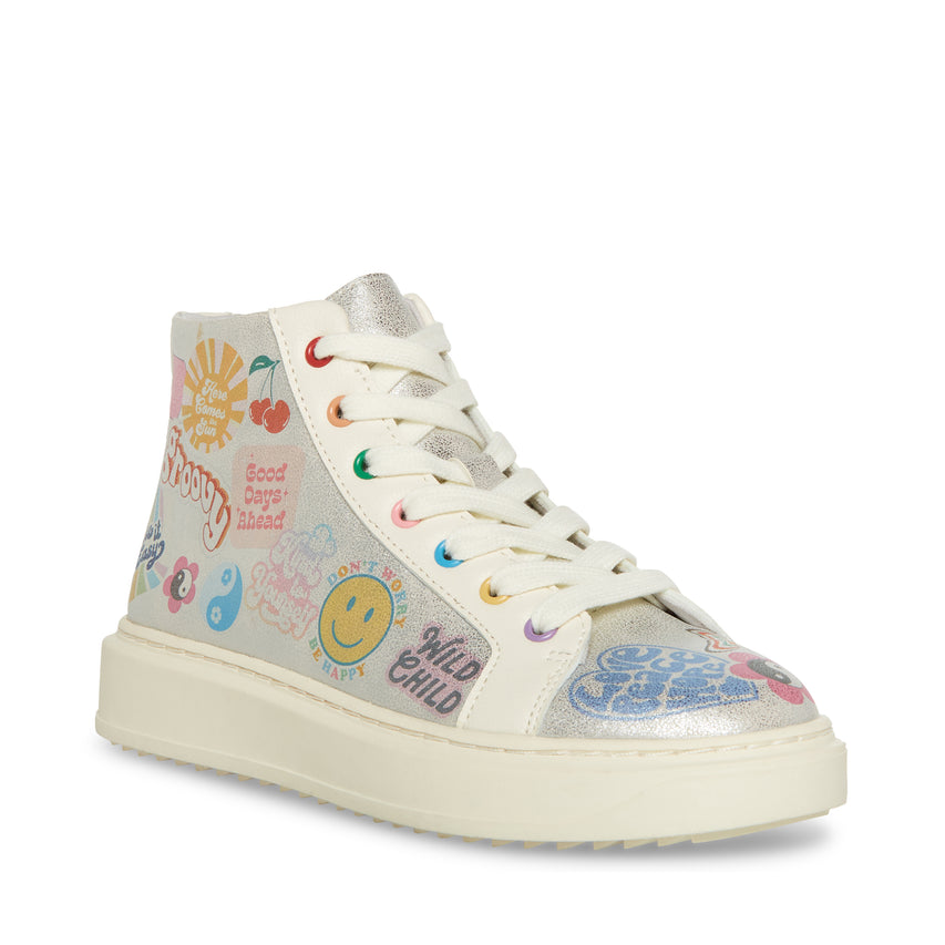 Jchipper Silver Multi Tenis de Bota Plata