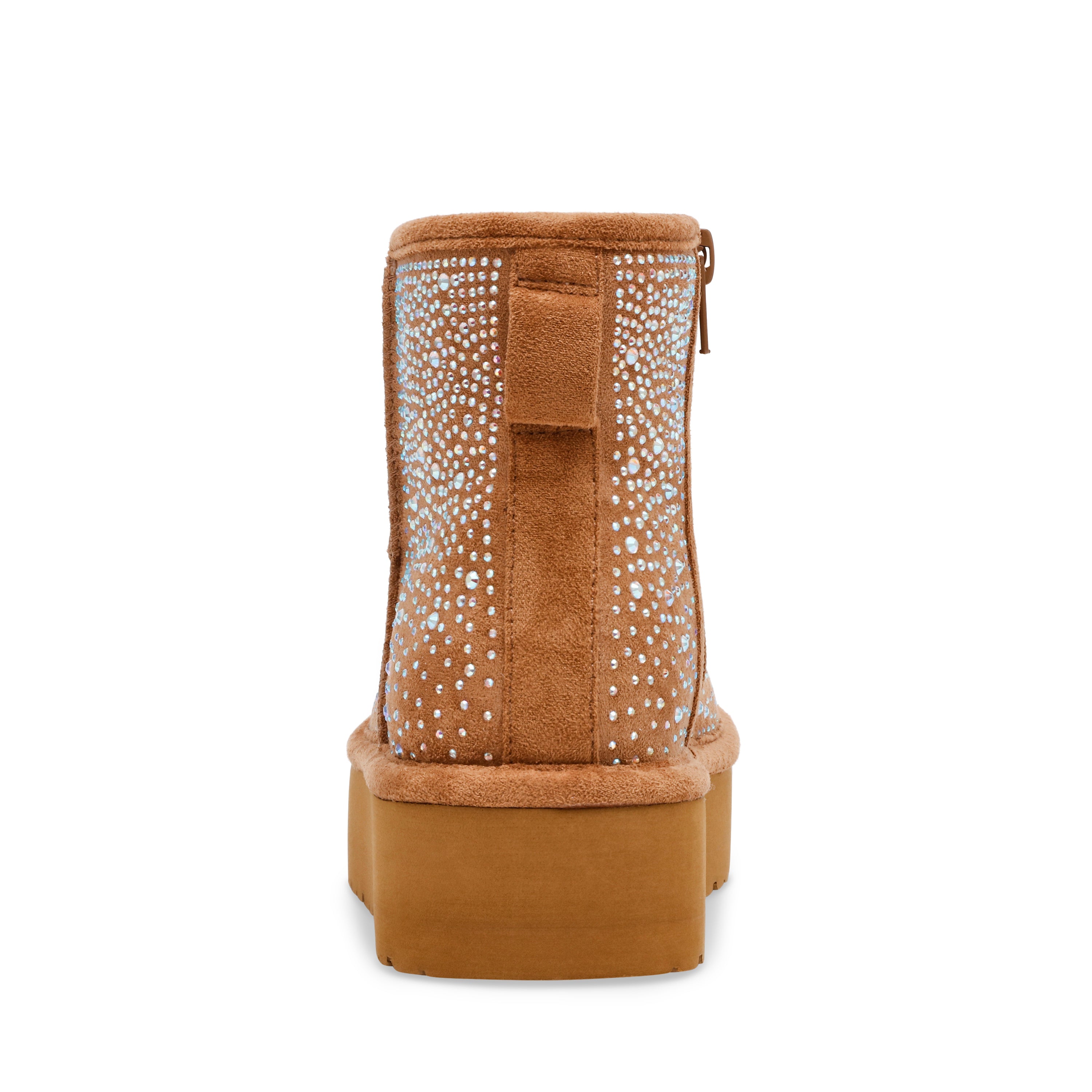 Jease Taupe Botines Cafes con Brillos para Niña