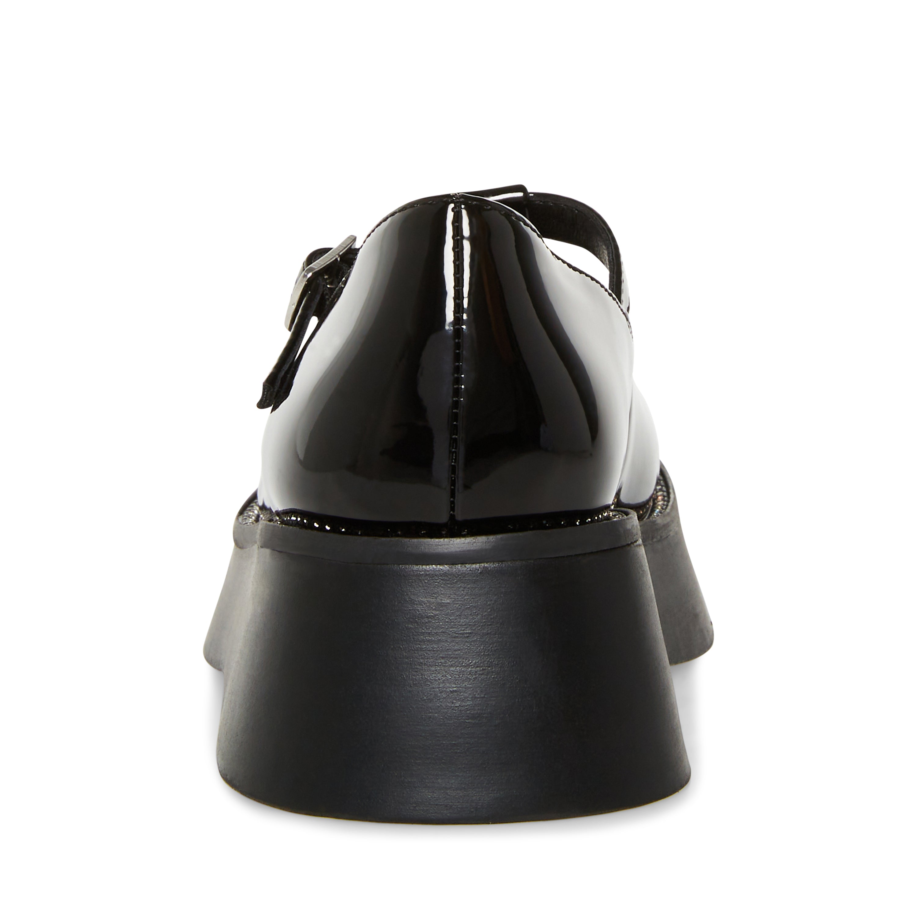 Jfiddle Black Patent Zapatos de Charol Negros para Niña