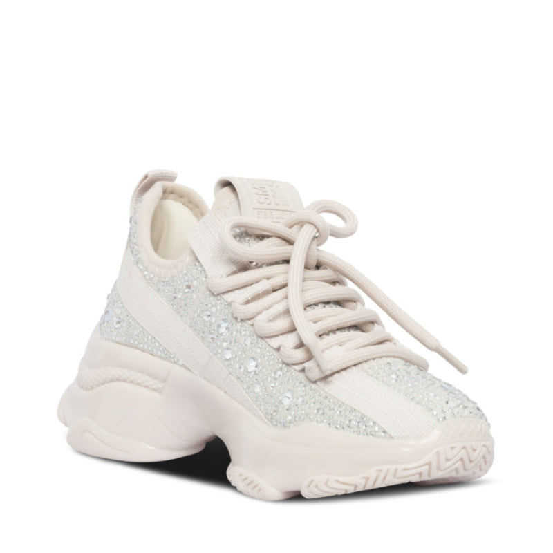 Jmaximar Silver Coin Tenis Beige con Brillos