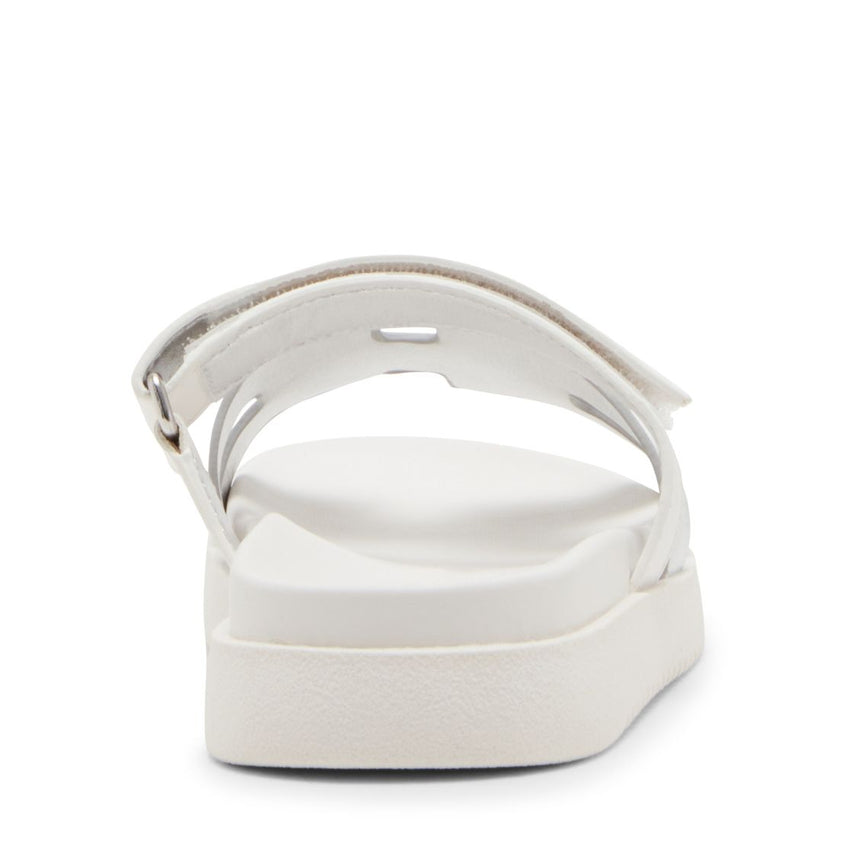 Jmayven White Multi Sandalias Blancas con Plata para Niña