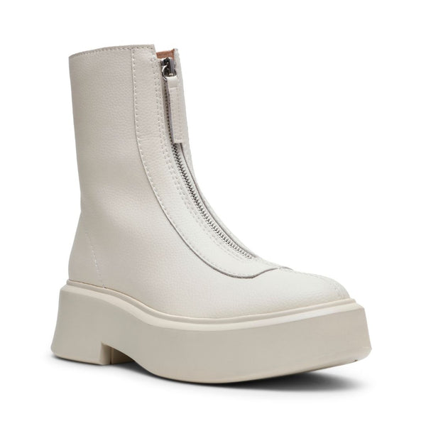 Jones Bone Action Leather Botines Blancos