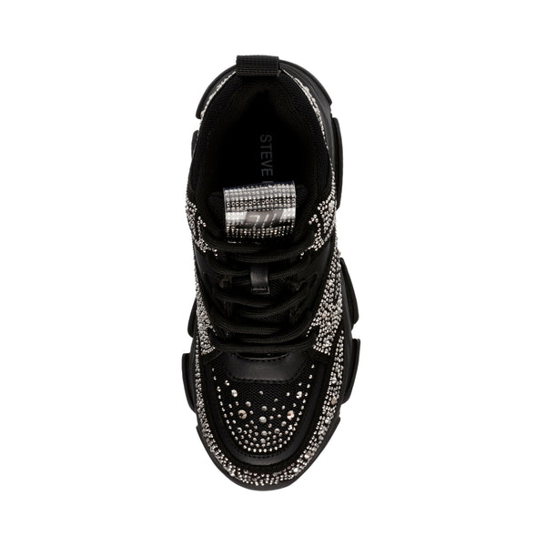 Jprivy Black Silver Tenis Negros con Plata para Niña