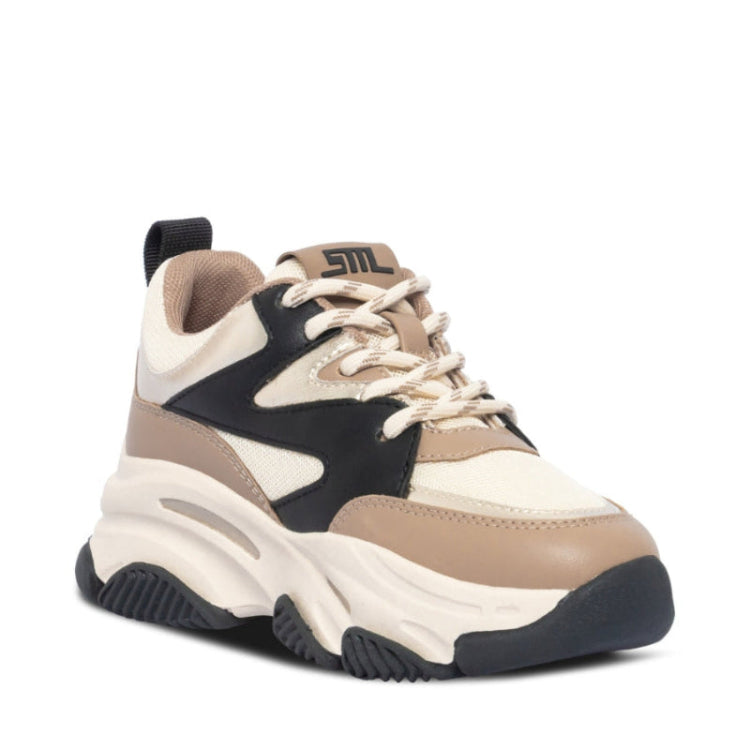 Jprogressive Khaki Black Tenis Cafes con Negro
