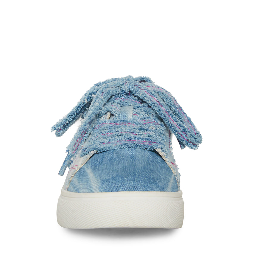 Jrezume Denim Tenis de Mezclilla para Niña