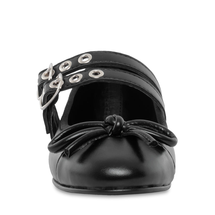 Jtutu Black Flats para Niña