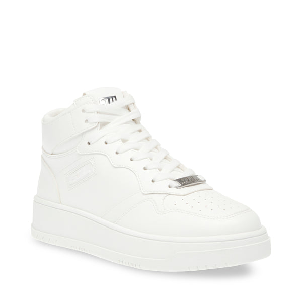 Jump Short White White Tenis de Bota Blancos