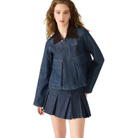 JUSTINA JACKET DEEP INDIGO