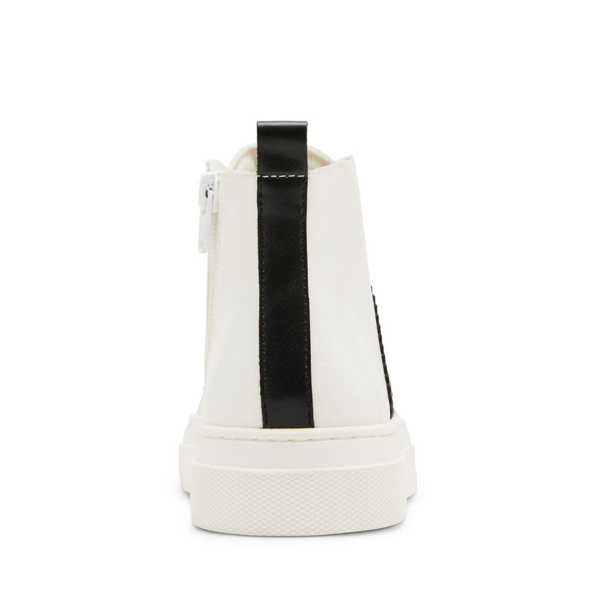 Jvolli White Tenis de Bota Blancos para Niña