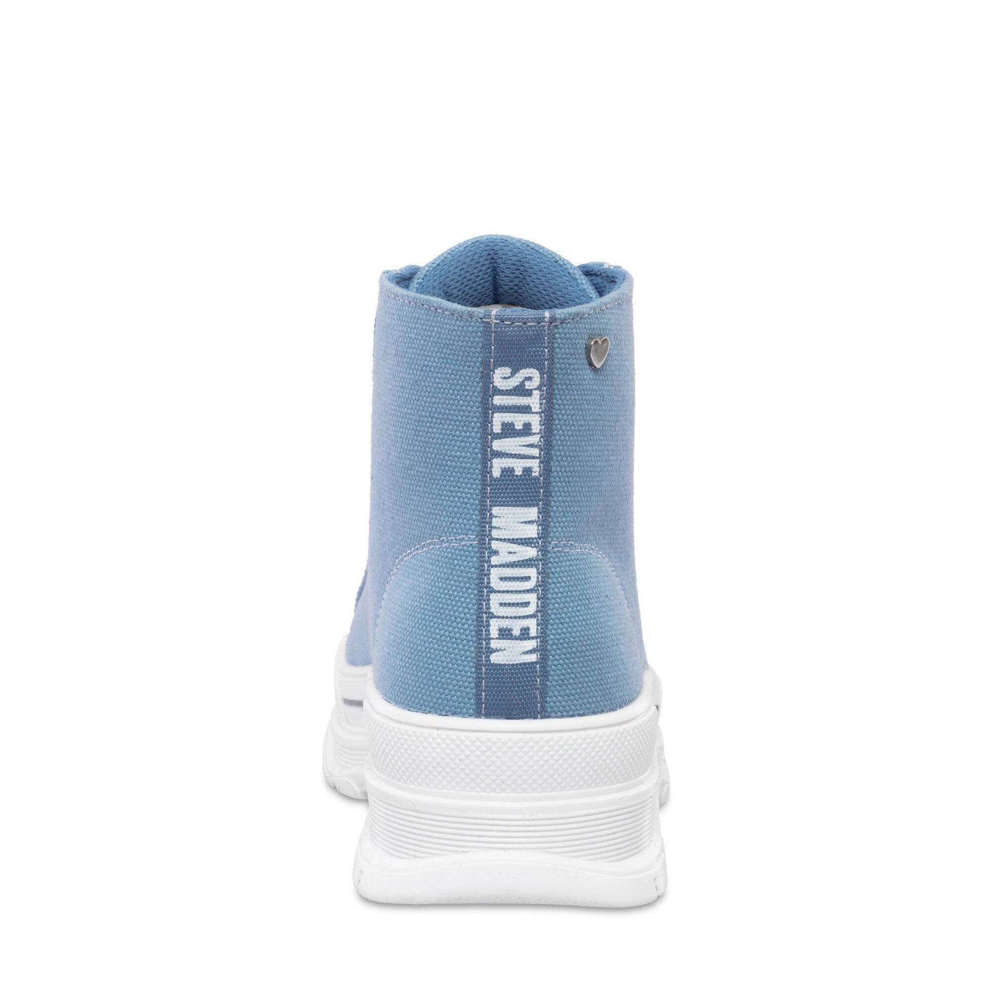 Jwexlee Denim Fabric Tenis de Bota Azules para Niña