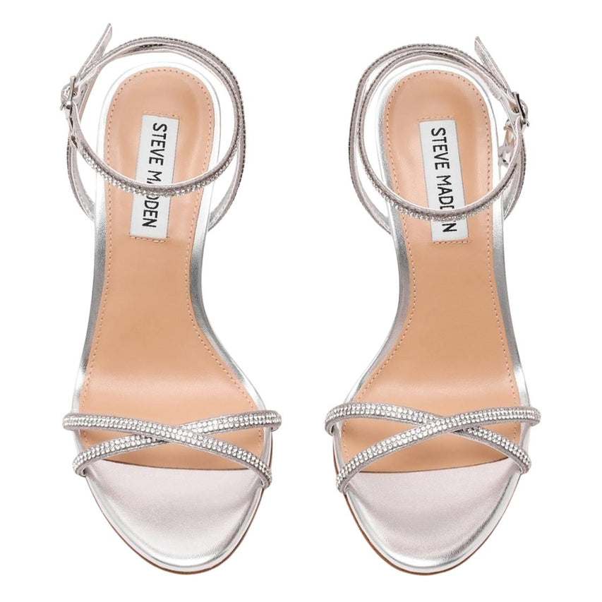 Jypsey Cnr Silver Sandalias de Tacon para Mujer