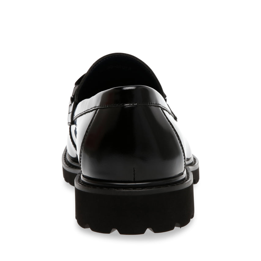 Kallix Black Leather Mocasines de Piel Negros para Hombre