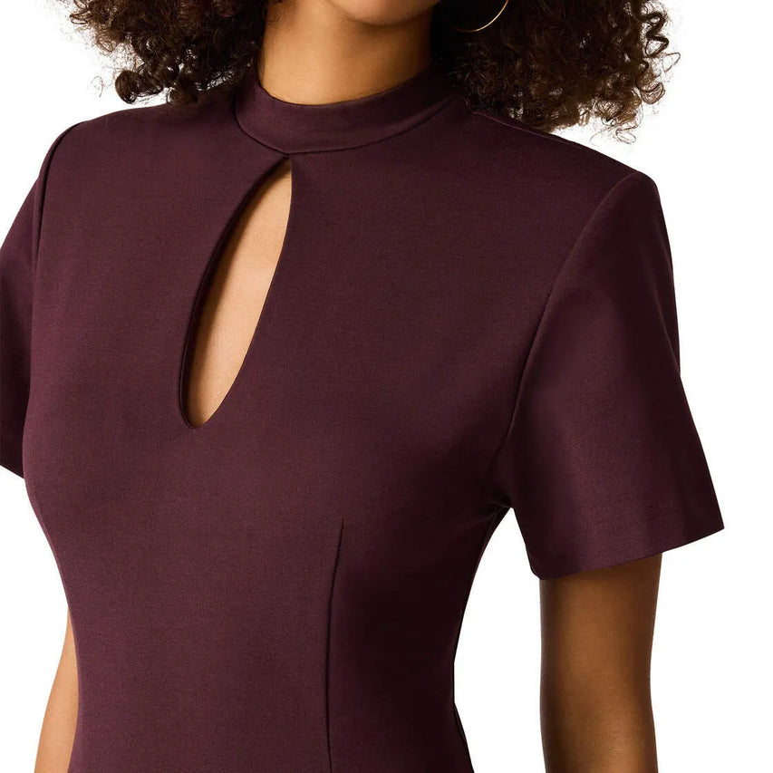 KARLINA DRESS CHOCOLATE