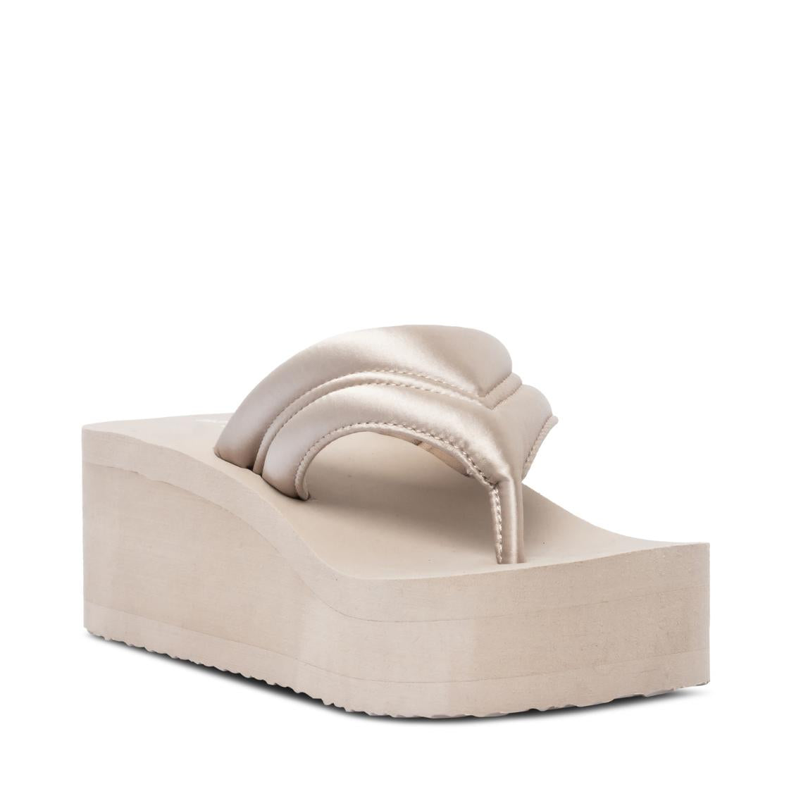 Karson Sand Sandalias con Plataforma Cafes