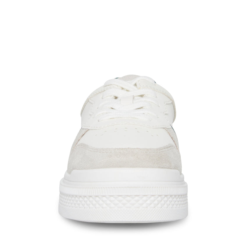 Kicks White Green Tenis para Mujer