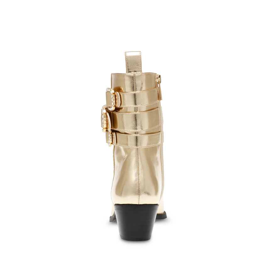 Kinship Gold Botines Dorados para Mujer