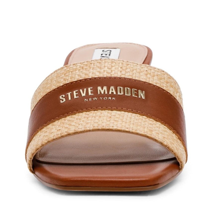 Knoxville Cognac Leather Sandalias  Para Mujer