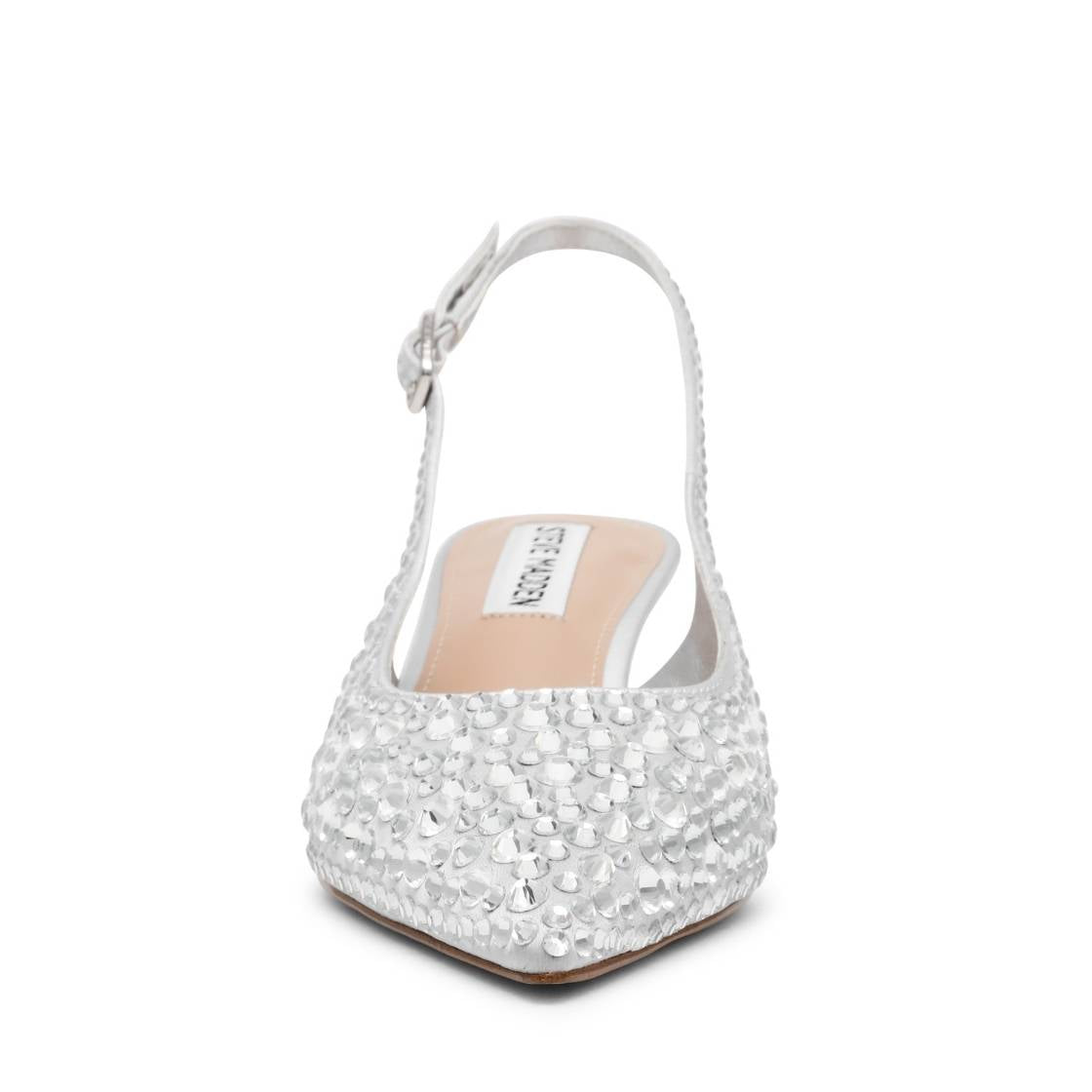 Korra R Silver Stone Tacones con Brillos para Mujer