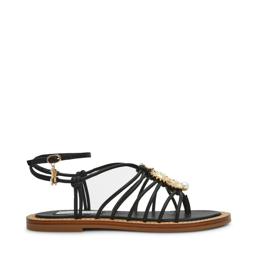LA Charmer Black Leather