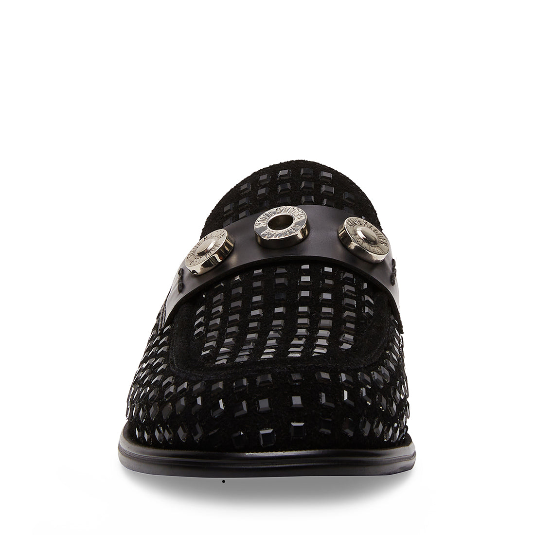 Lazare Black Leather Mocasines de Piel para Hombre