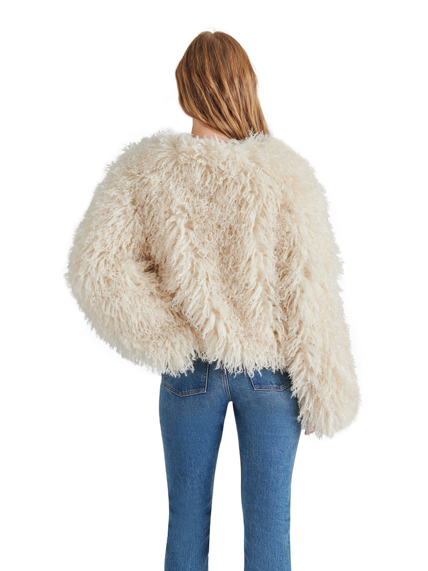 Leites Jacket Cream Chamarra para Mujer