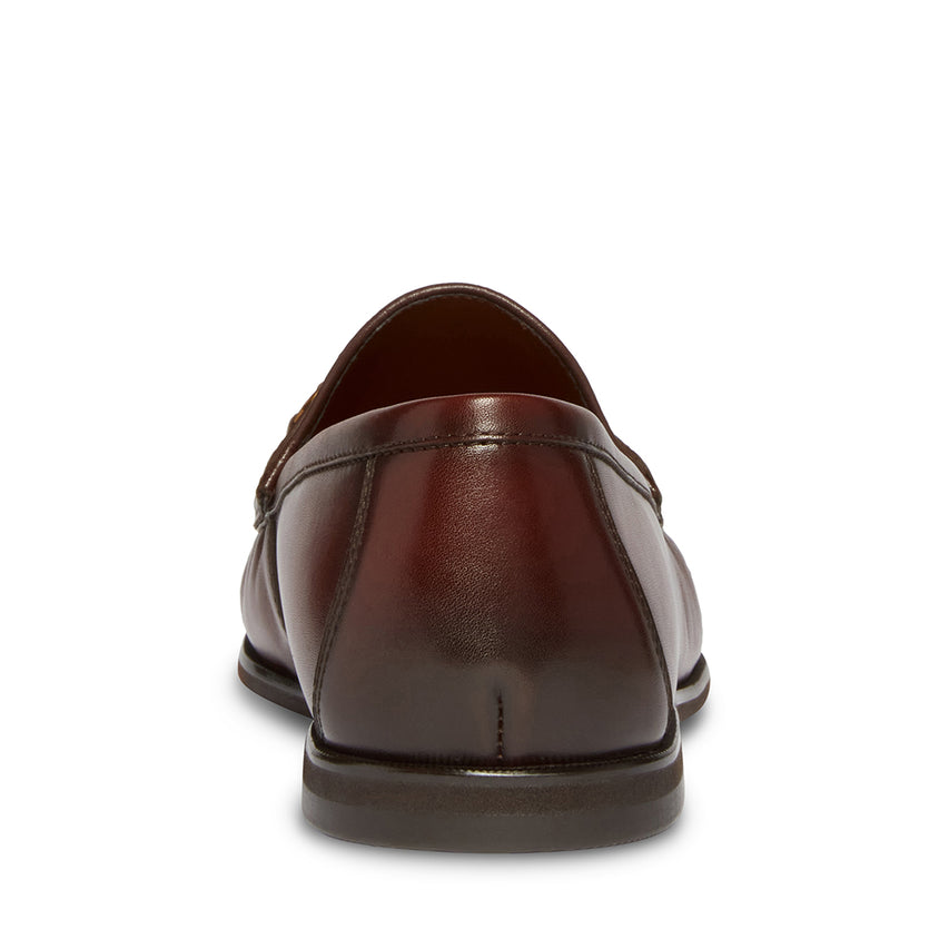 Lesharo Brown Leather Mocasines de Piel Cafes para Mujer