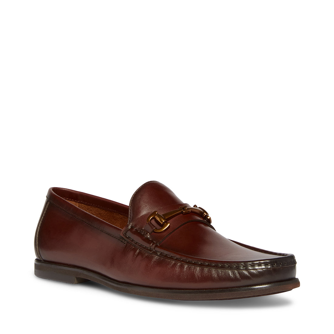 Lesharo Brown Leather Mocasines de Piel Cafes