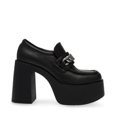 Gratify black cheap leather steve madden