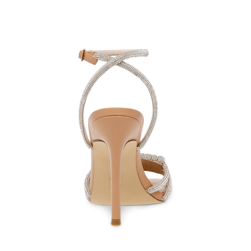 Lightup Blush Sandalias de Tacon con Brillos para Mujer