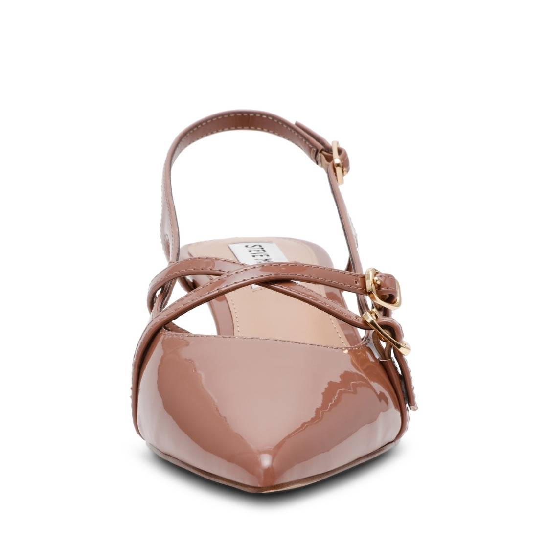 Lindale Taupe Patent Zapatillas Kitten Para Mujer
