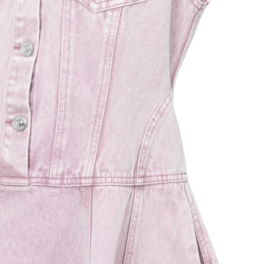 Liya Dress Chalk Violet Vestido de Mezclilla Para Mujer