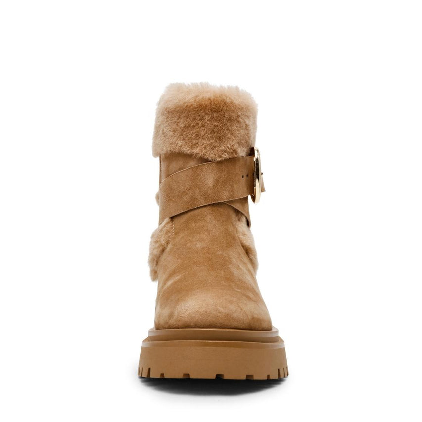 Lodge Tan Suede Botines para Mujer