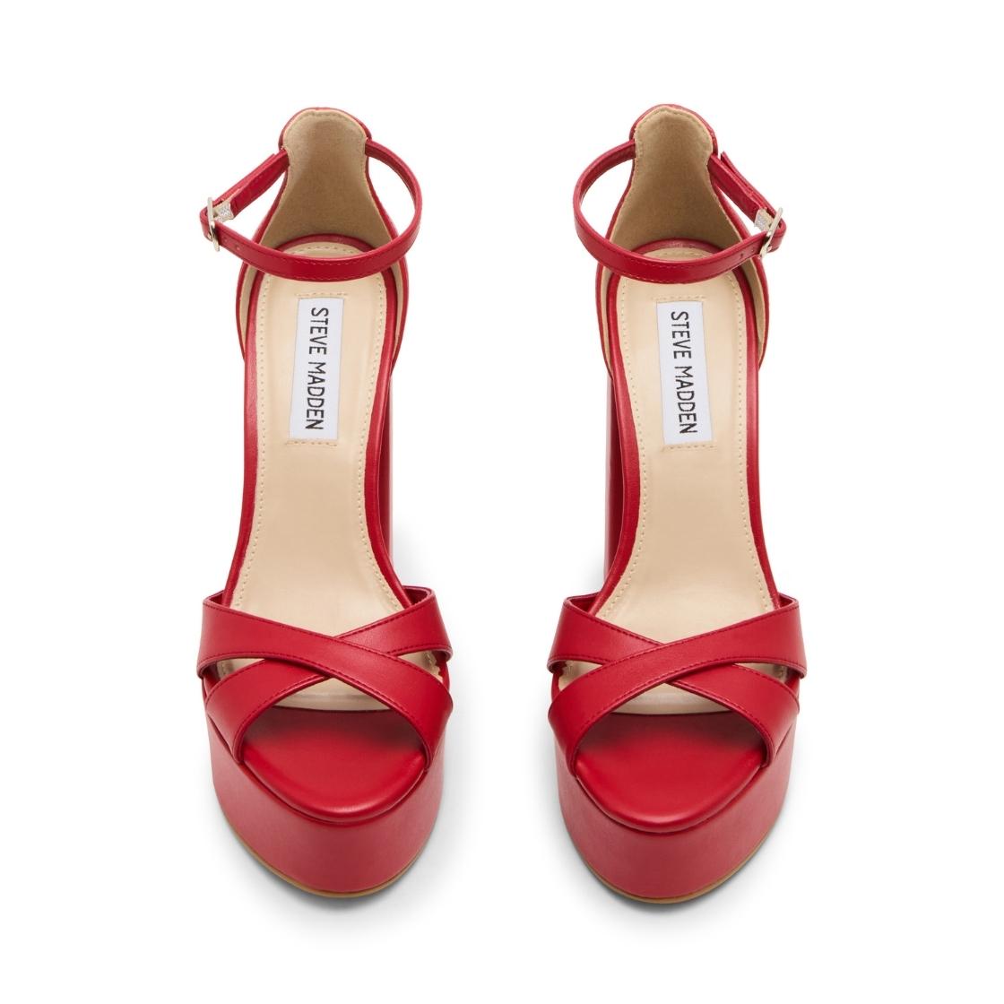 Lonzo Red Tacones con Plataforma Para Mujer