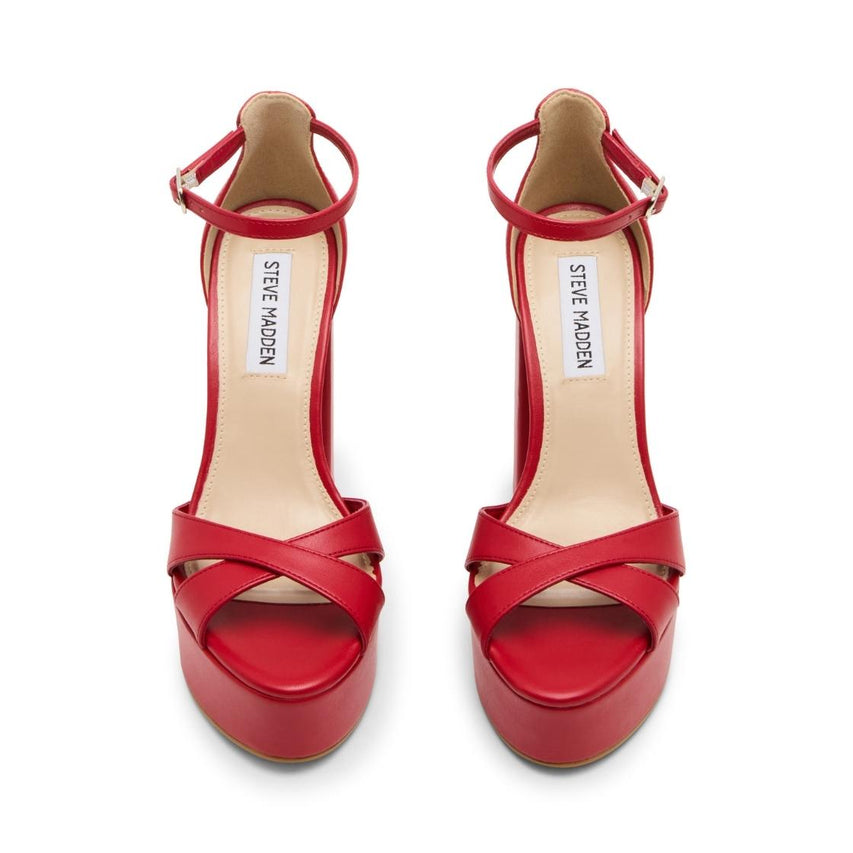 Lonzo Red Tacones con Plataforma Para Mujer