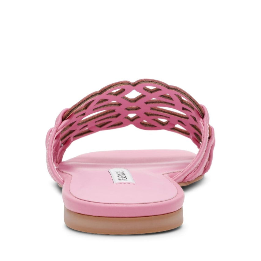 Lotus-CN Pink Leather Sandalias Rosas Para Mujer