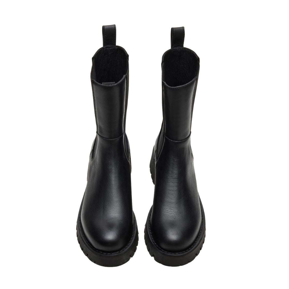 Lowa Black Leather Botines de Piel Para Mujer
