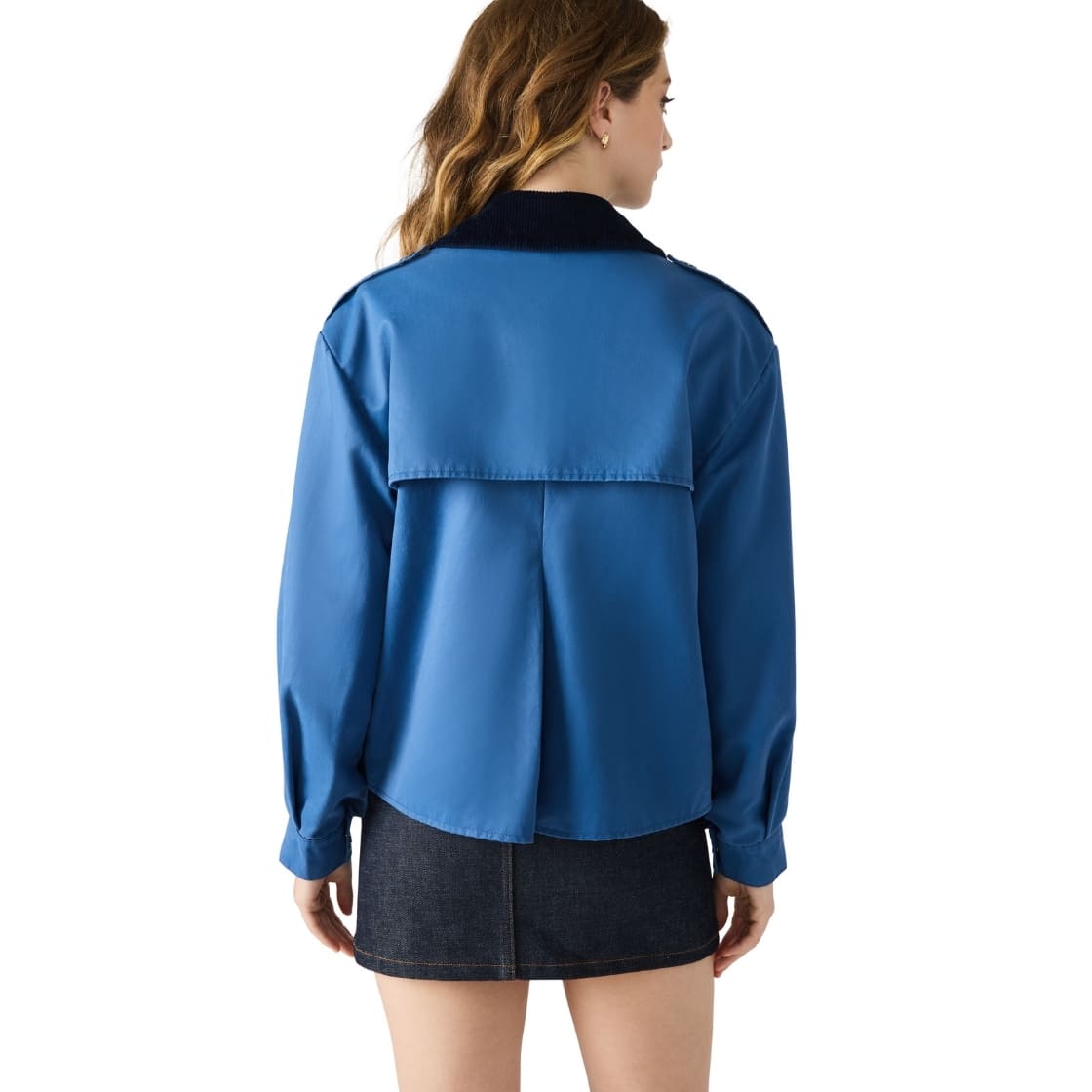 Luisa Jacket Dusty Blue Chamarra para Mujer