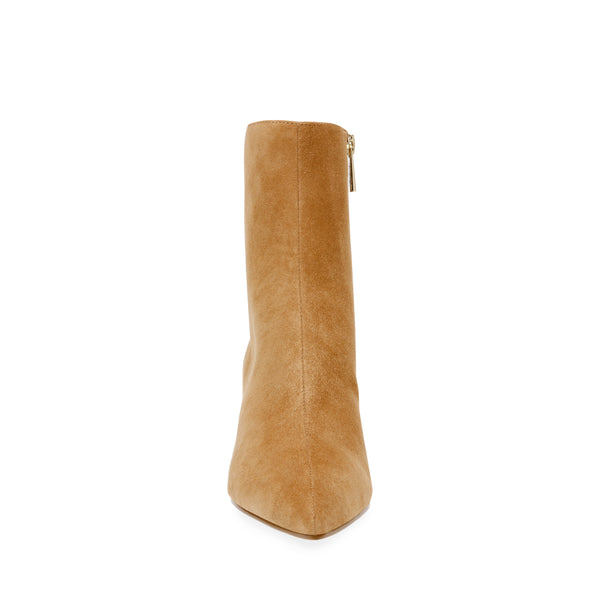 Lulah Camel Suede Botines para Mujer