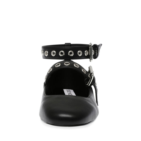 Macbeth Black Leather Flats de Piel para Mujer