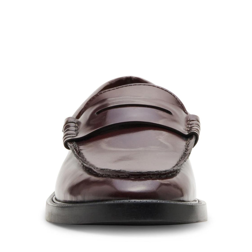 Madison Burgundy Mocasines Para Mujer
