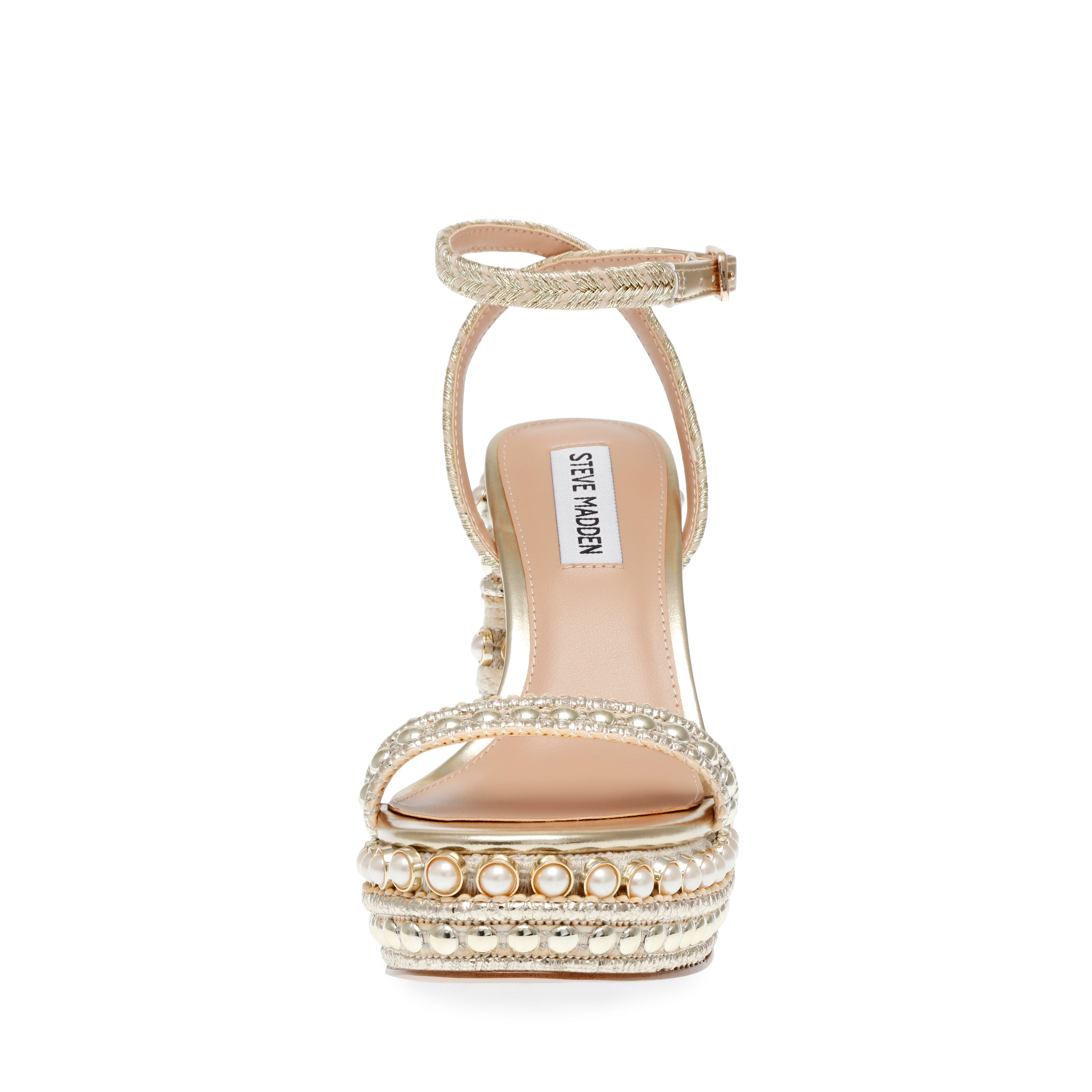 Maldives Gold Multi Sandalias de Tacon para Mujer
