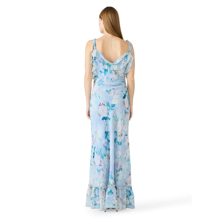 Malenna Dress Bloom Vestido Azul Para Mujer