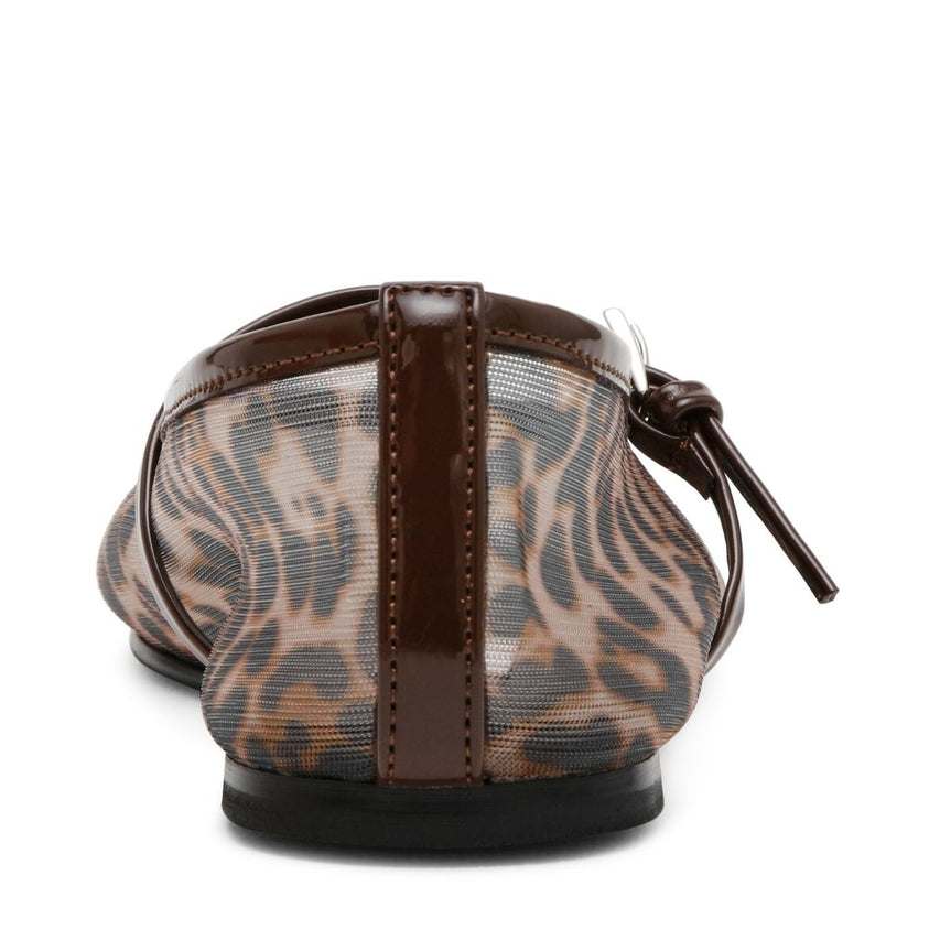 Mash Leopard Flats Cafes para Mujer