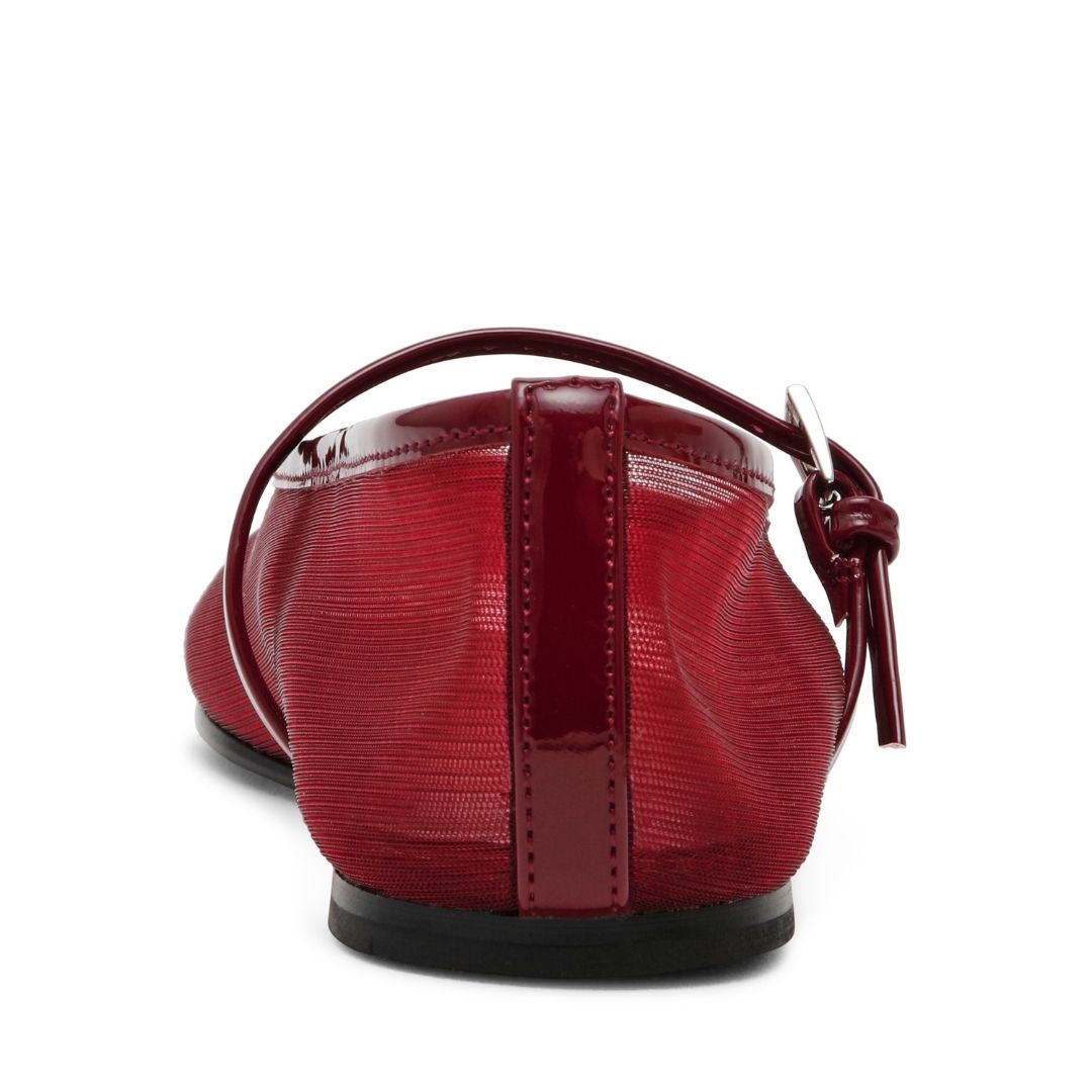 Mash Wine Flats Rojos para Mujer