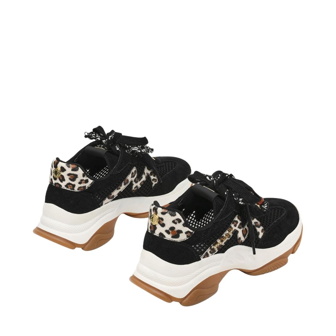 Maxfield Black Suede Tenis Deportivos Negros Para Mujer